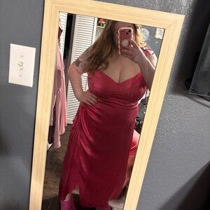 Reformation silky dress